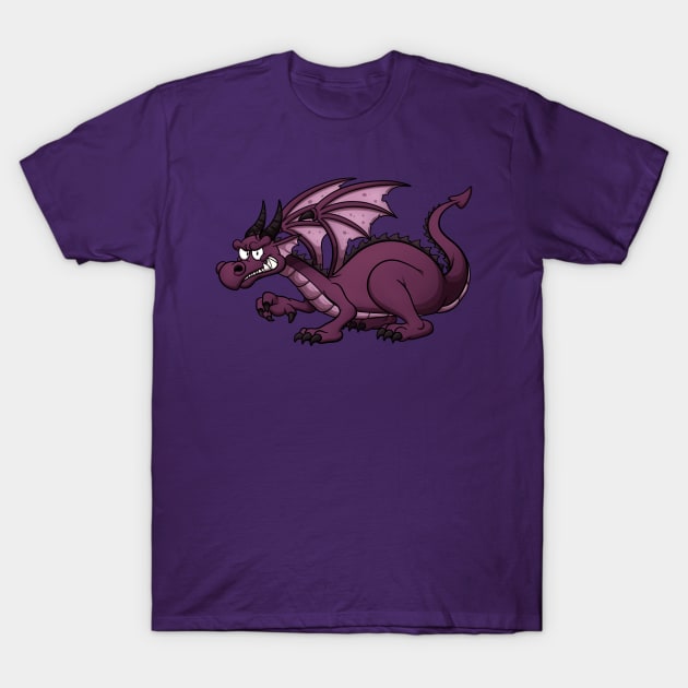 Cartoon Dragon T-Shirt by TheMaskedTooner